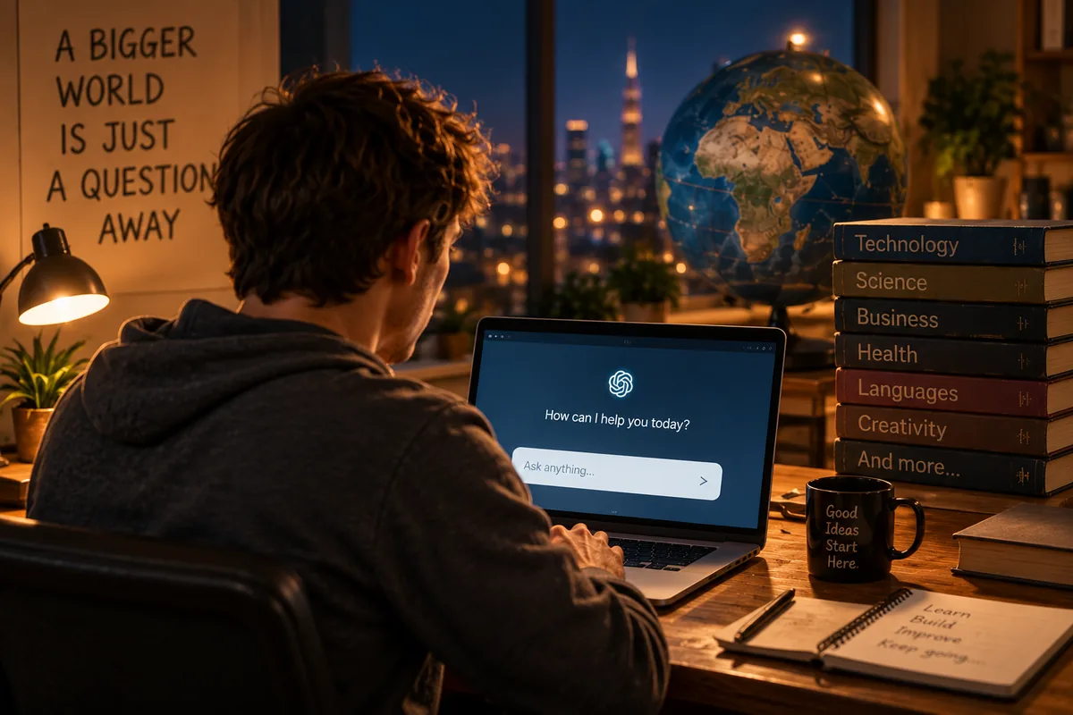 The AI era, a world of knowledge within reach